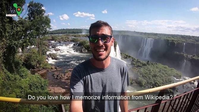 אוהד הנווד| מפלי האיגואסו Iguazu falls